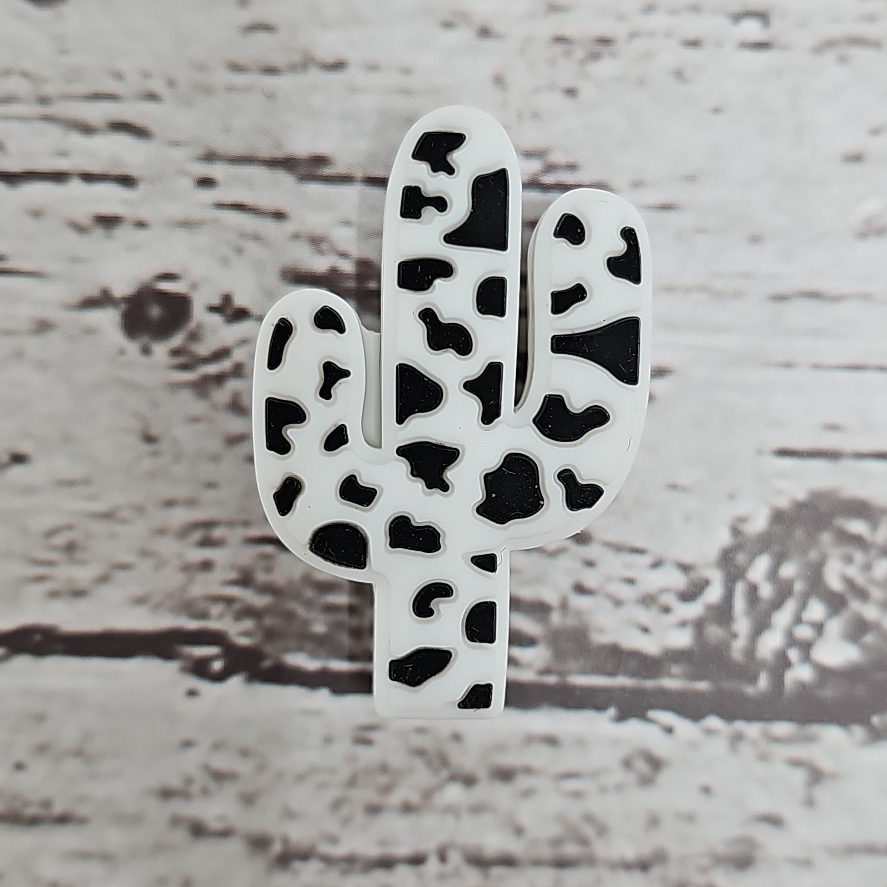 Cactus Cow Print Focal