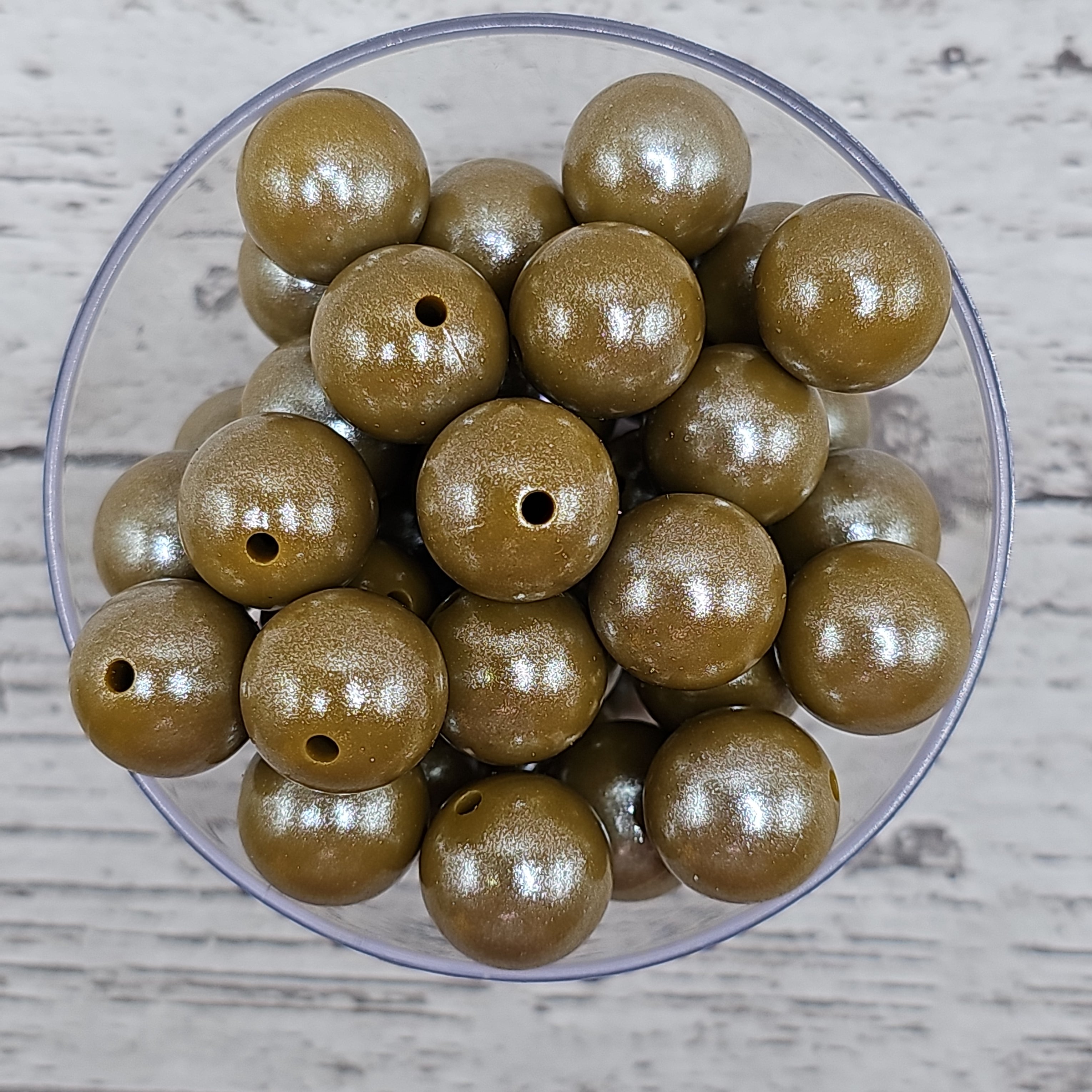 #101 Olive Green  Opal