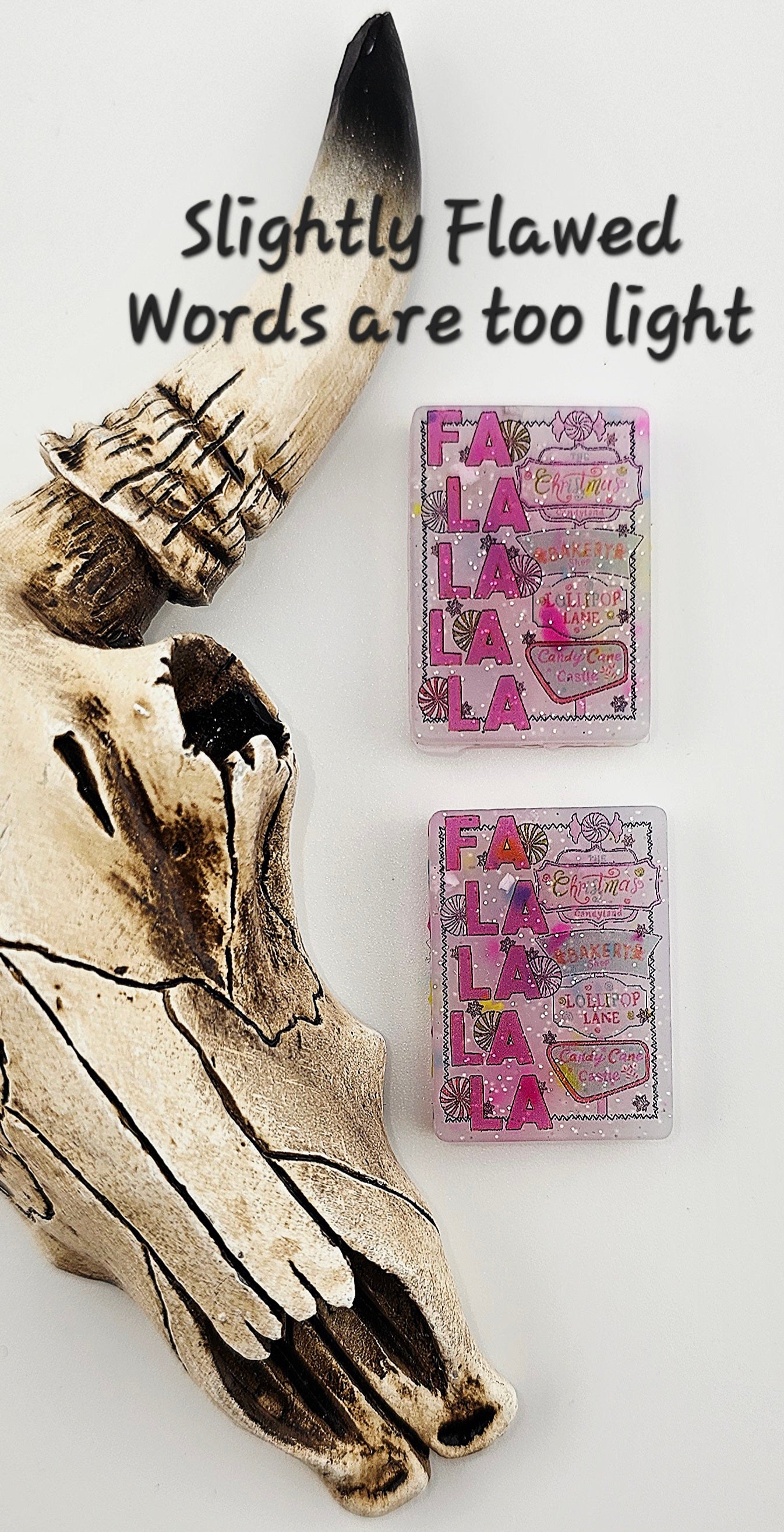 FA LA LA LA Focal *Slightly Flawed lettering is light*