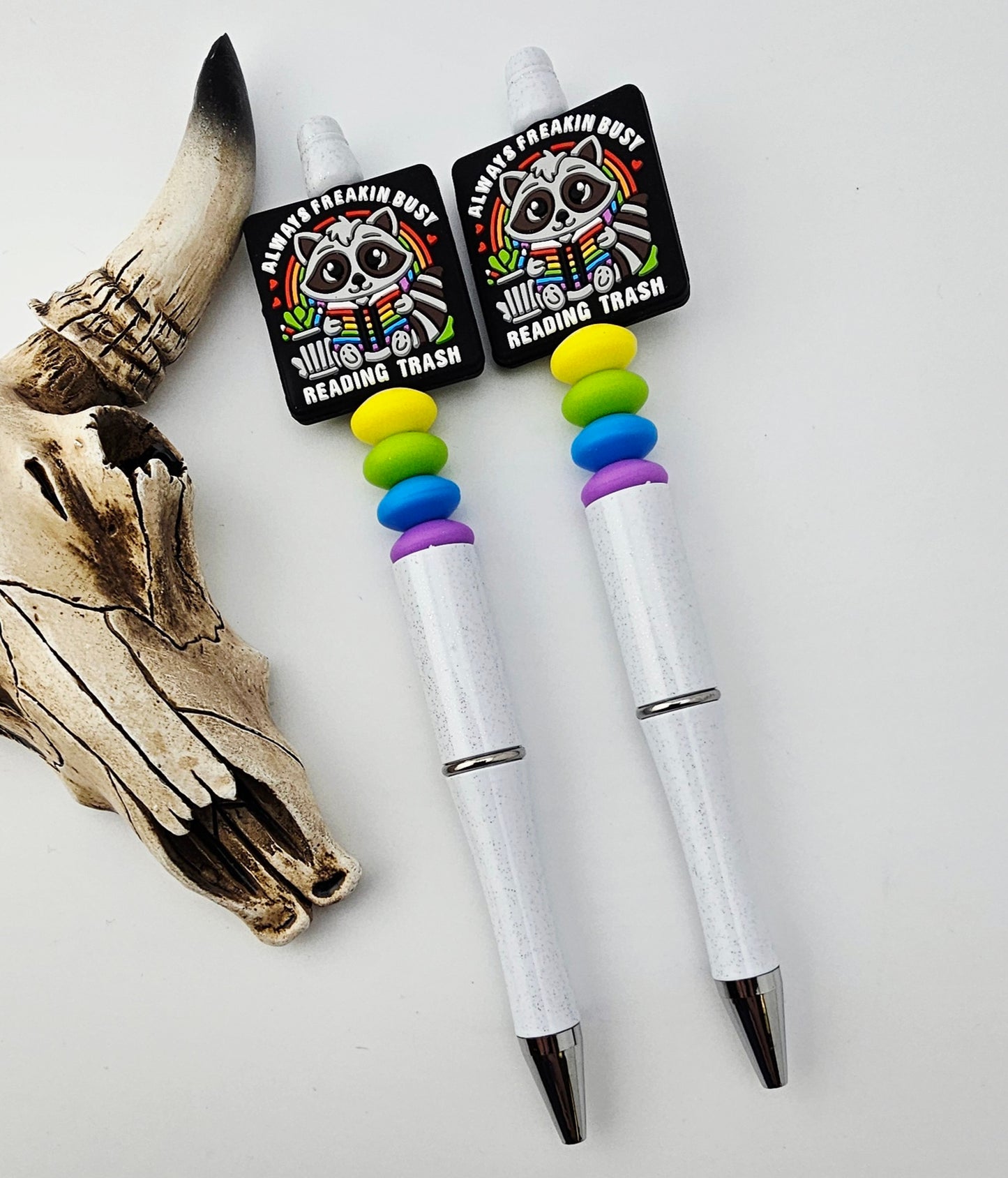 Pre-Made Always Freakin Busy Reading Trash Pen