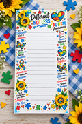 Different Not Less Autism Notepad