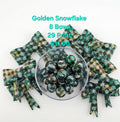Golden Snowflake Set