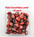Plaid Snowflake Lentil