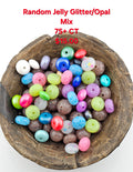 Random Jelly Glitter/Opal Mix 75+CT