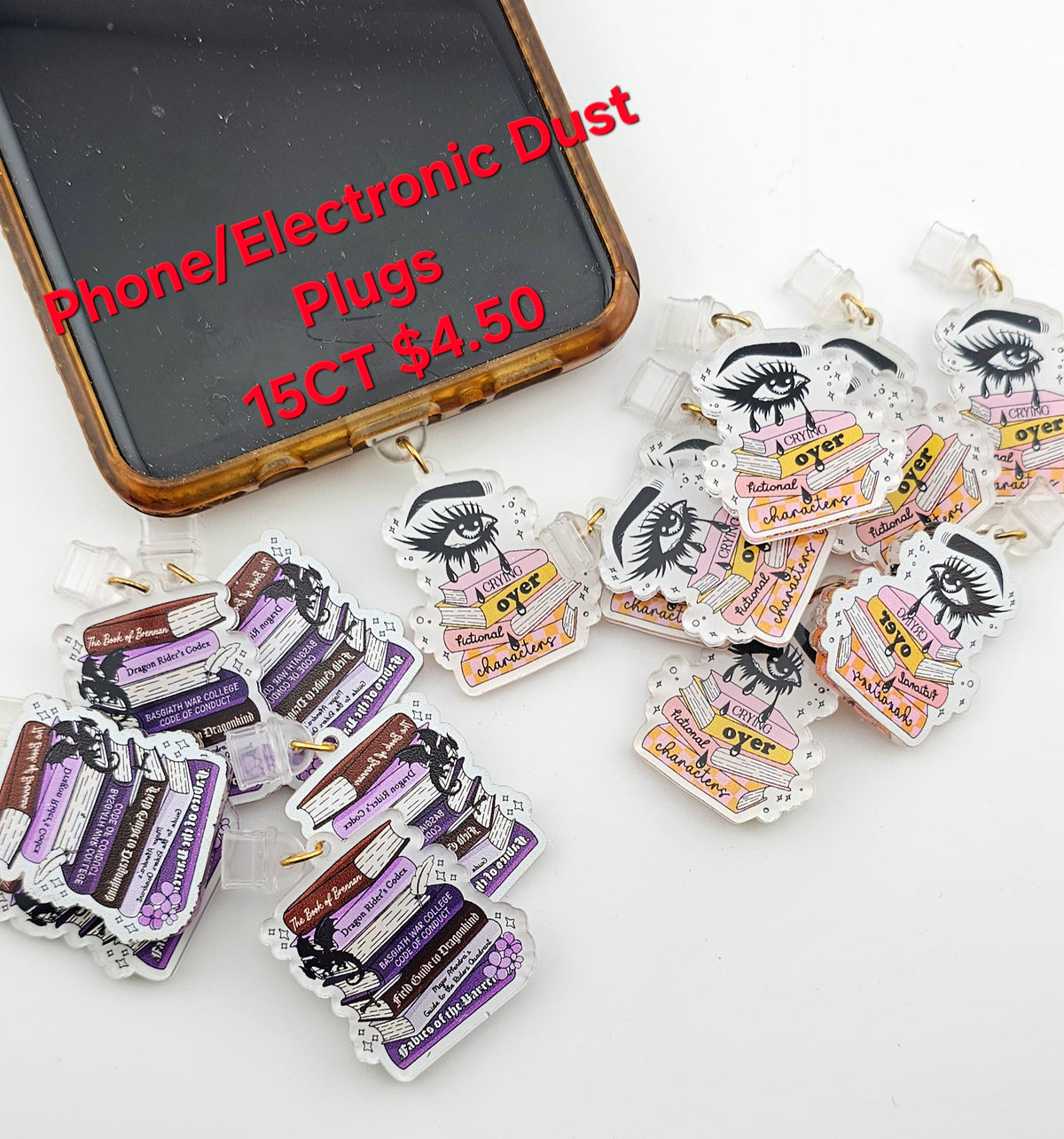 Phone/Electronic Dust Plug 15CT