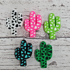 Cactus Cow Print Focal