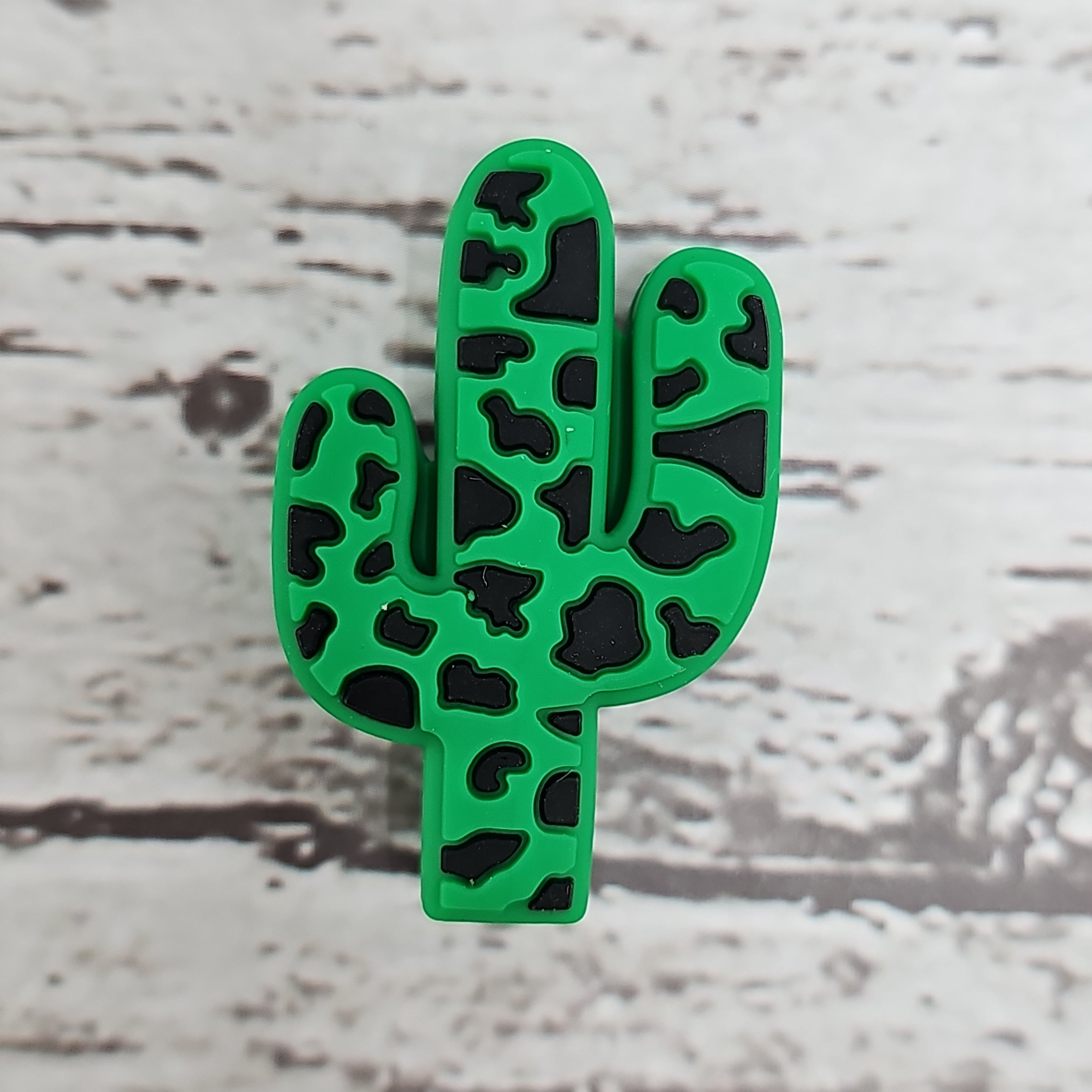 Cactus Cow Print Focal
