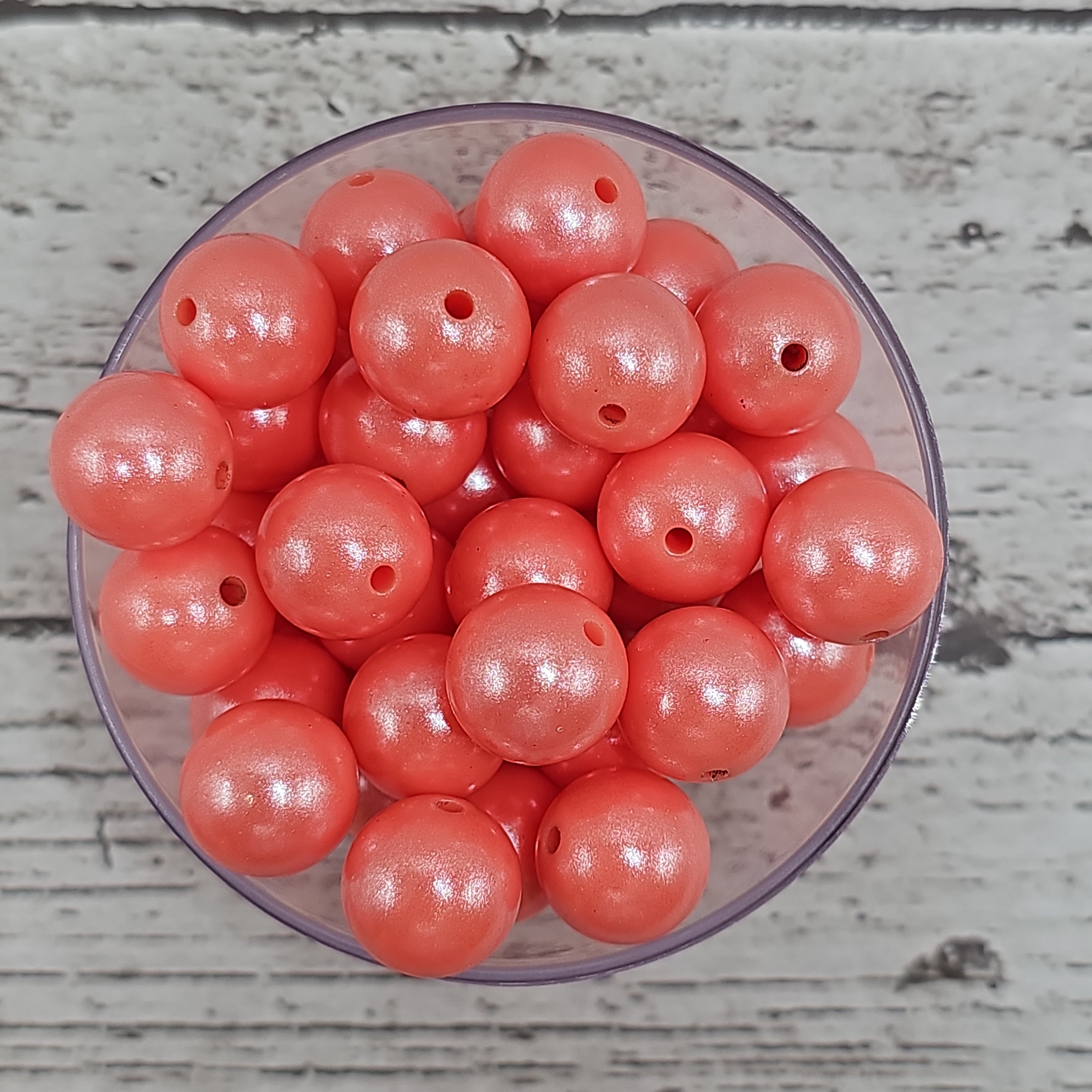 #107 Orange Powder Opal – Homestead Silicone Beads and More