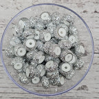 Resin Rhinestone Spacers 12mm