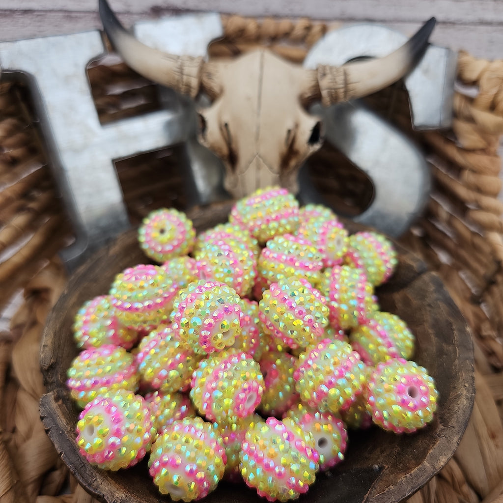 20mm Rhinestone Acrylic