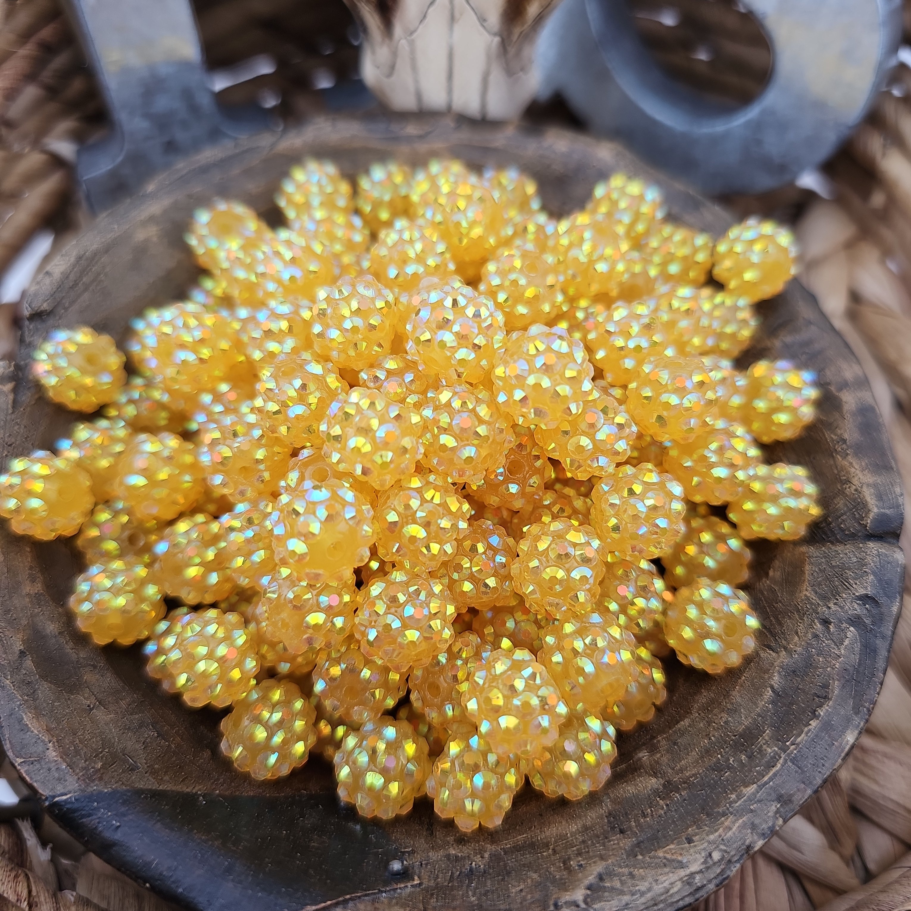 12mm Rhinestone Acrylic