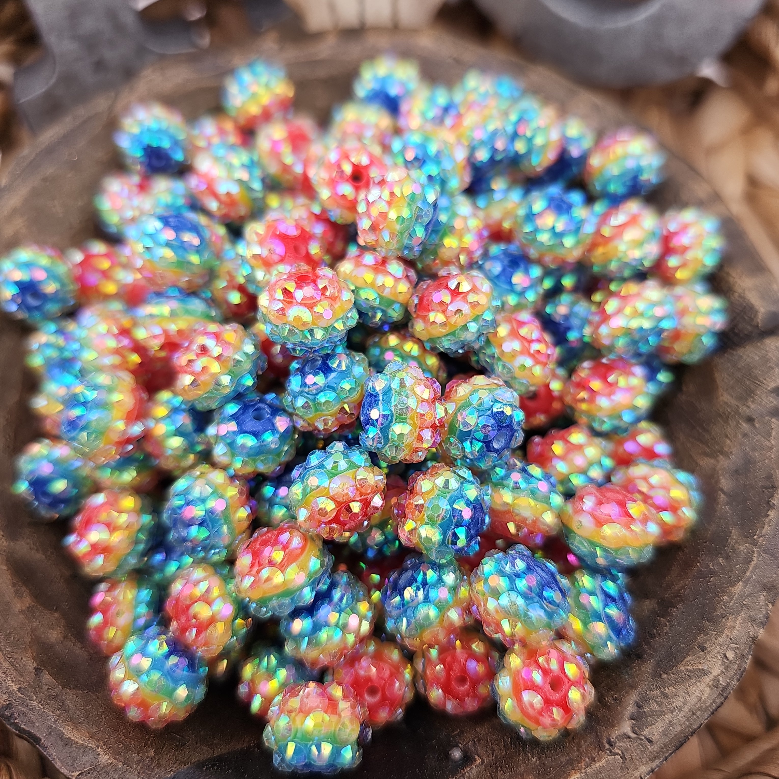 12mm Rhinestone Acrylic
