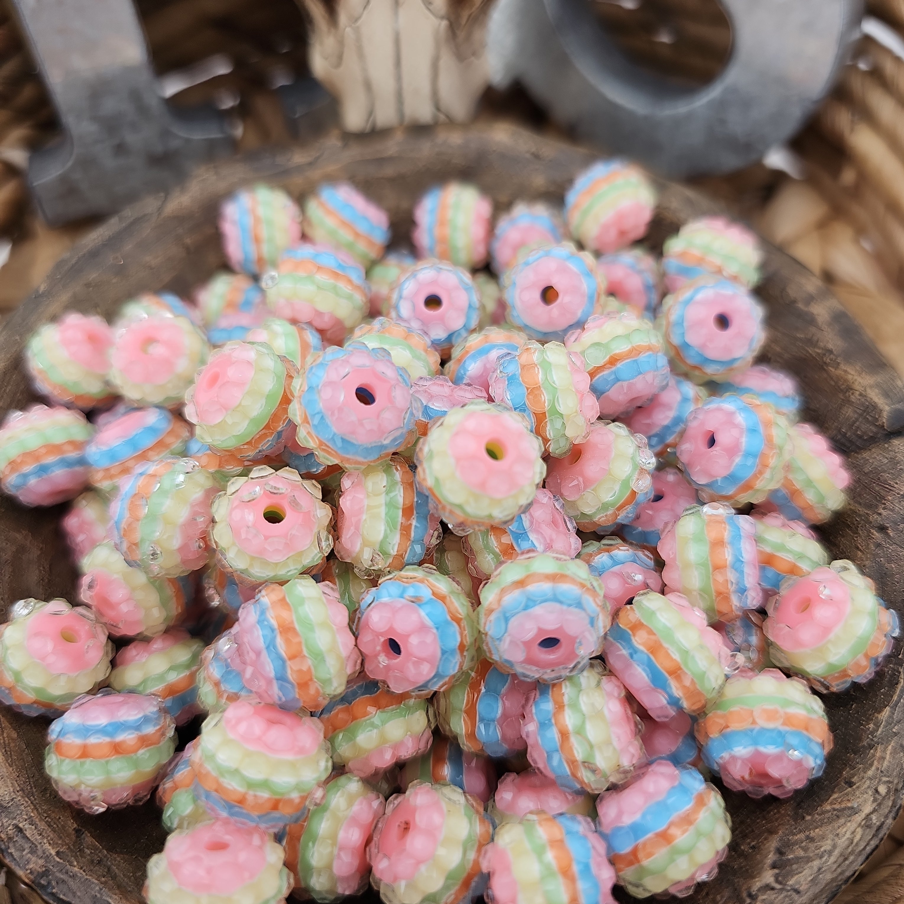 14mm Rhinestone Acrylic