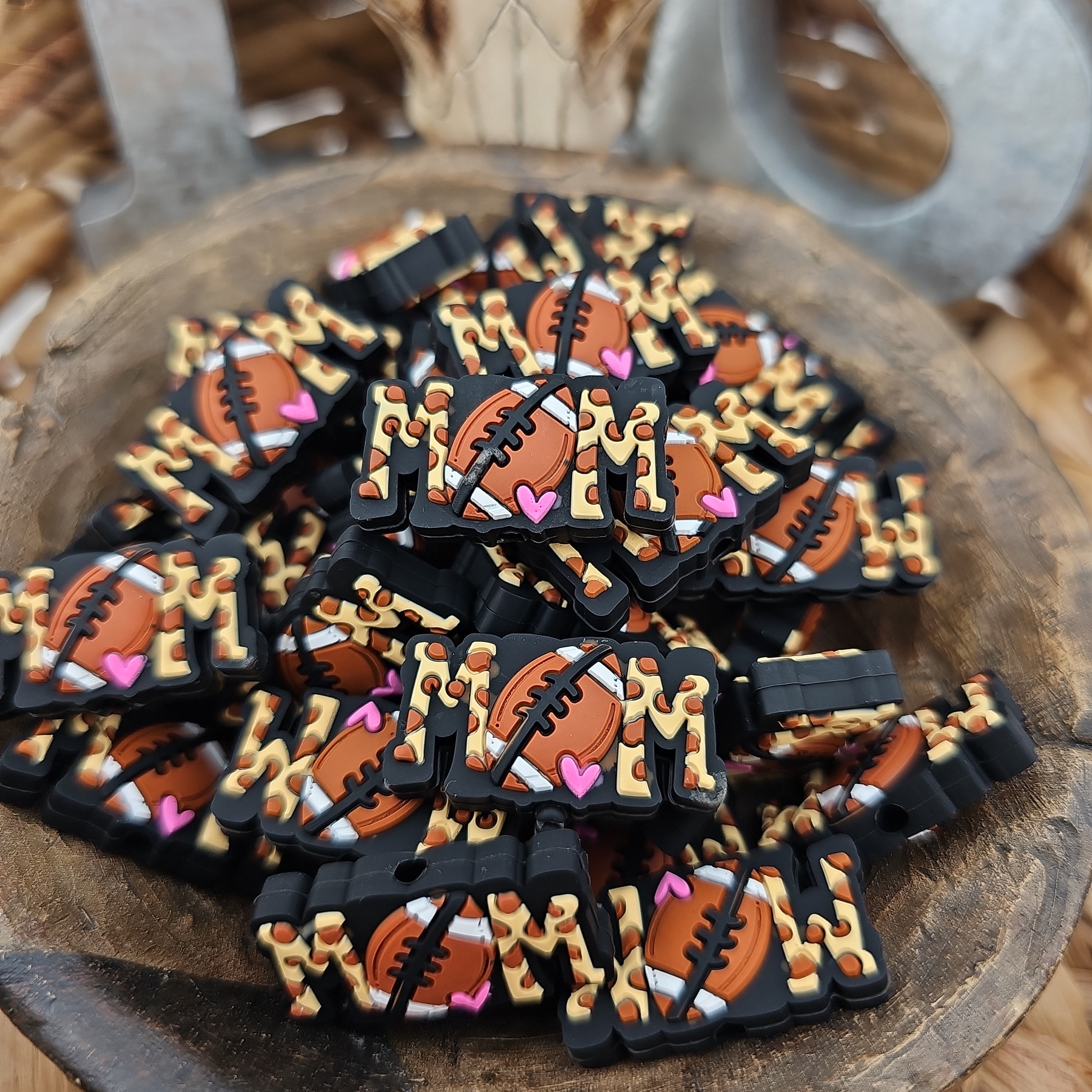 Leopard Football Mom Focal