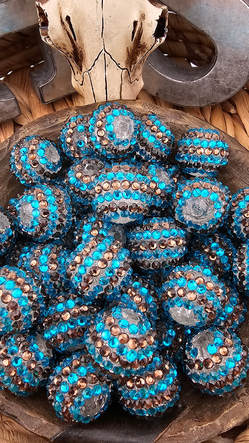 20mm Rhinestone Acrylic