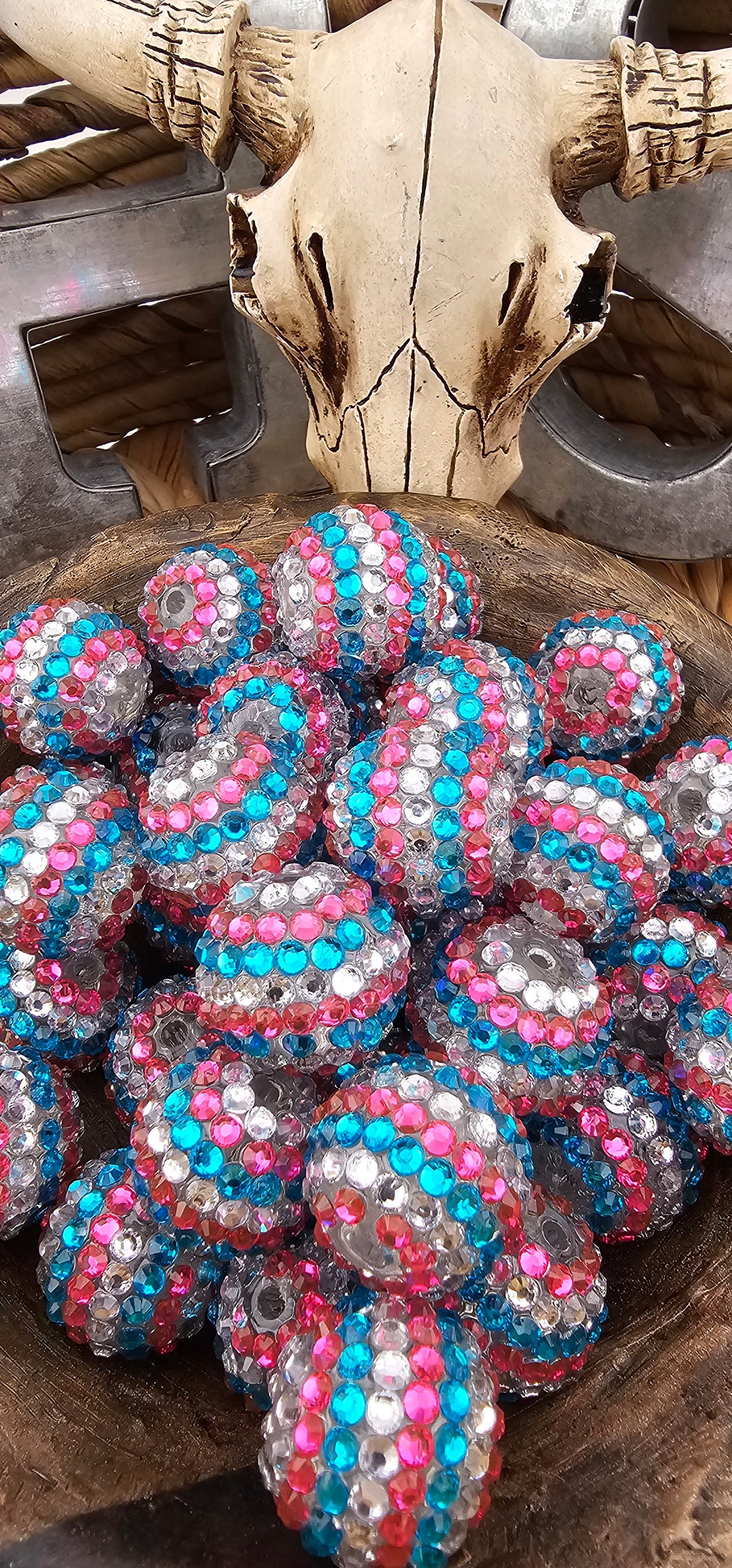 20mm Rhinestone Acrylic