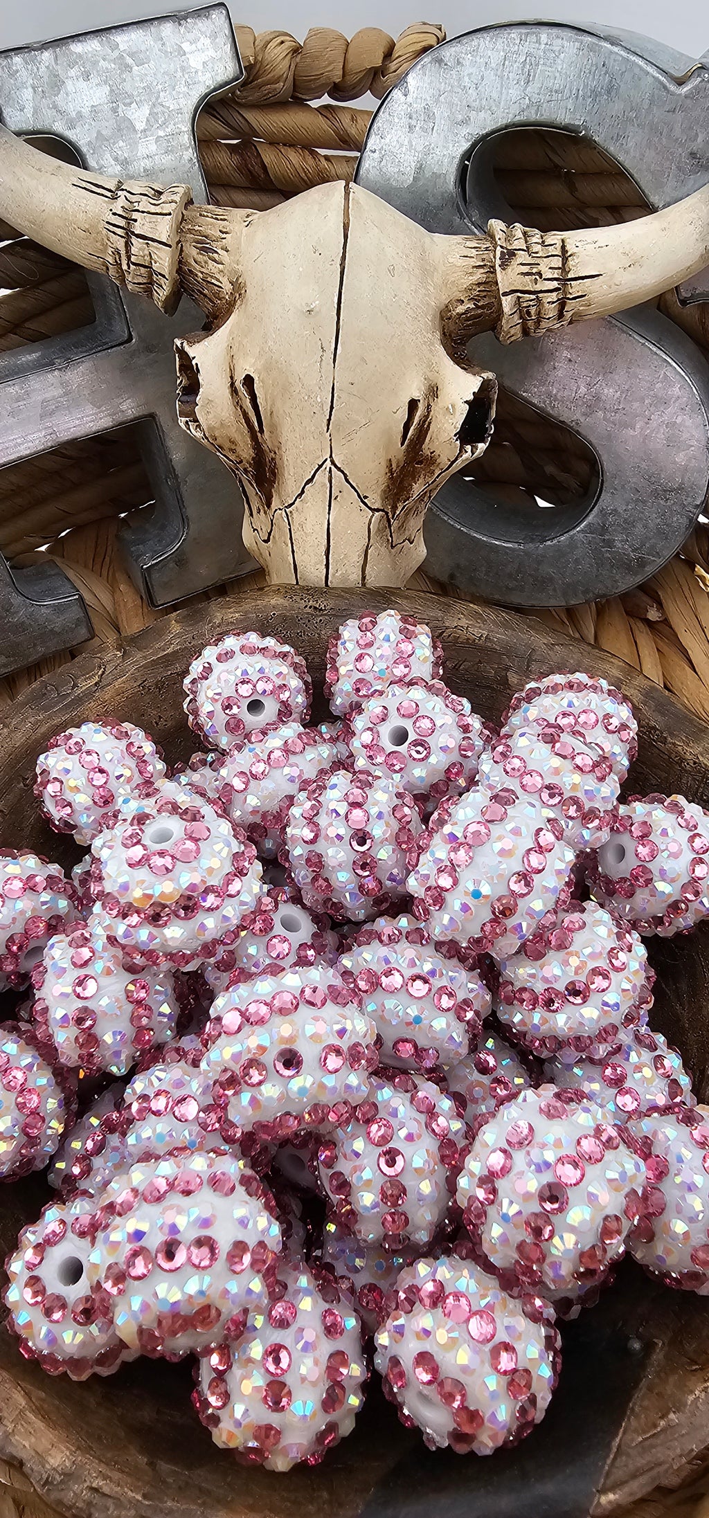 20mm Rhinestone Acrylic