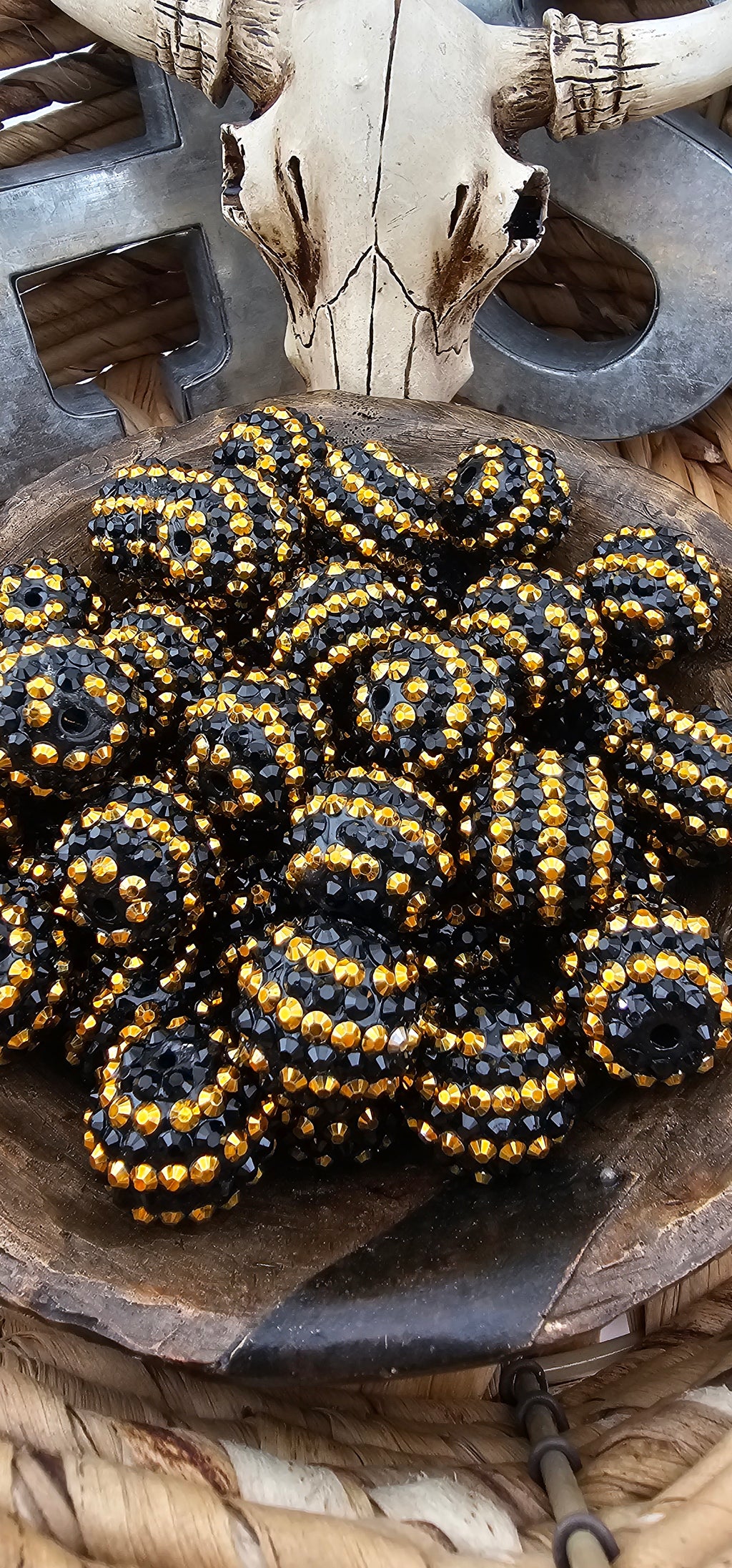 20mm Rhinestone Acrylic