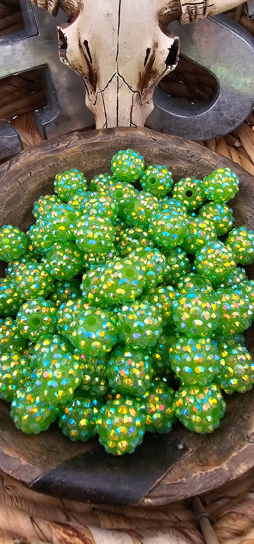 14mm Rhinestone Acrylic