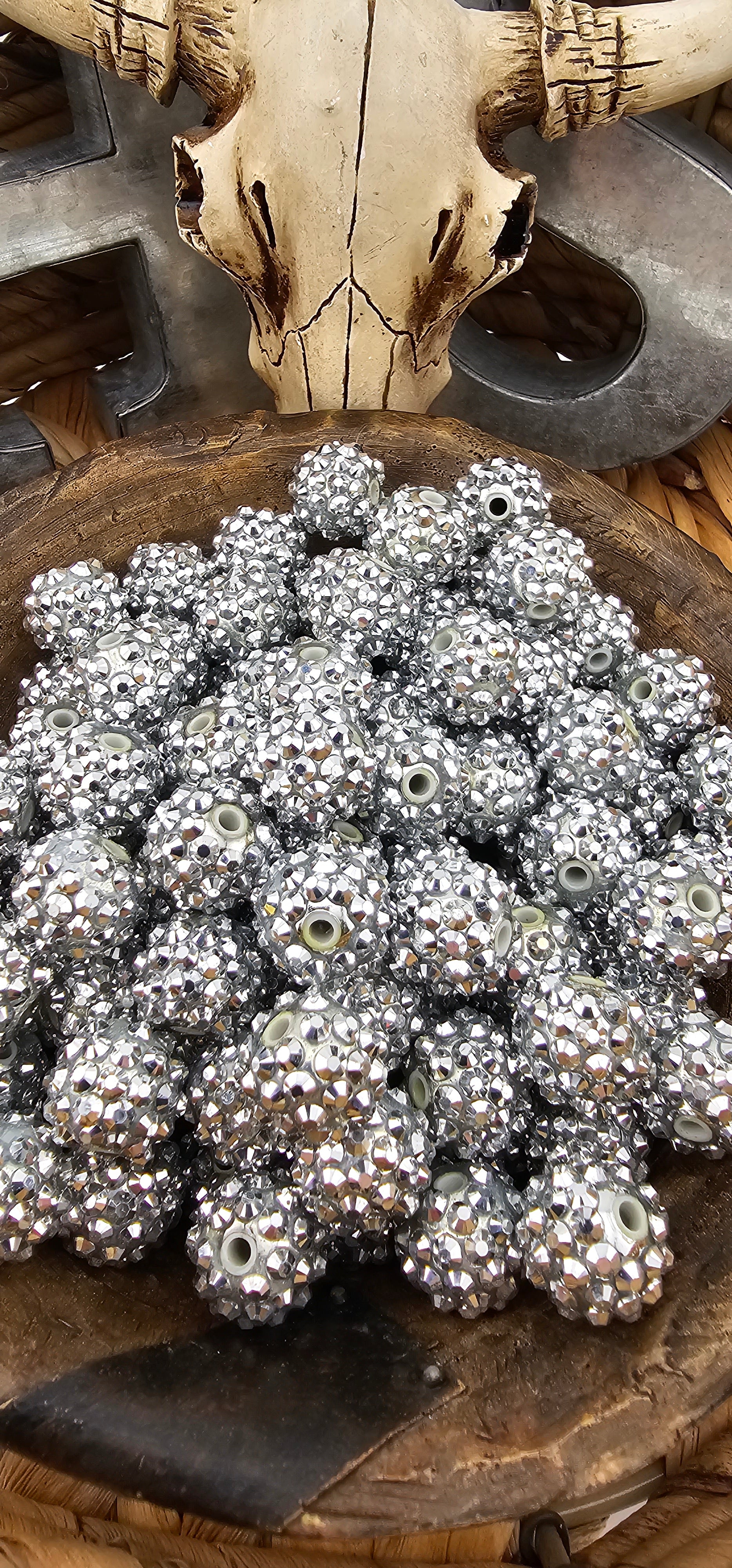 14mm Rhinestone Acrylic