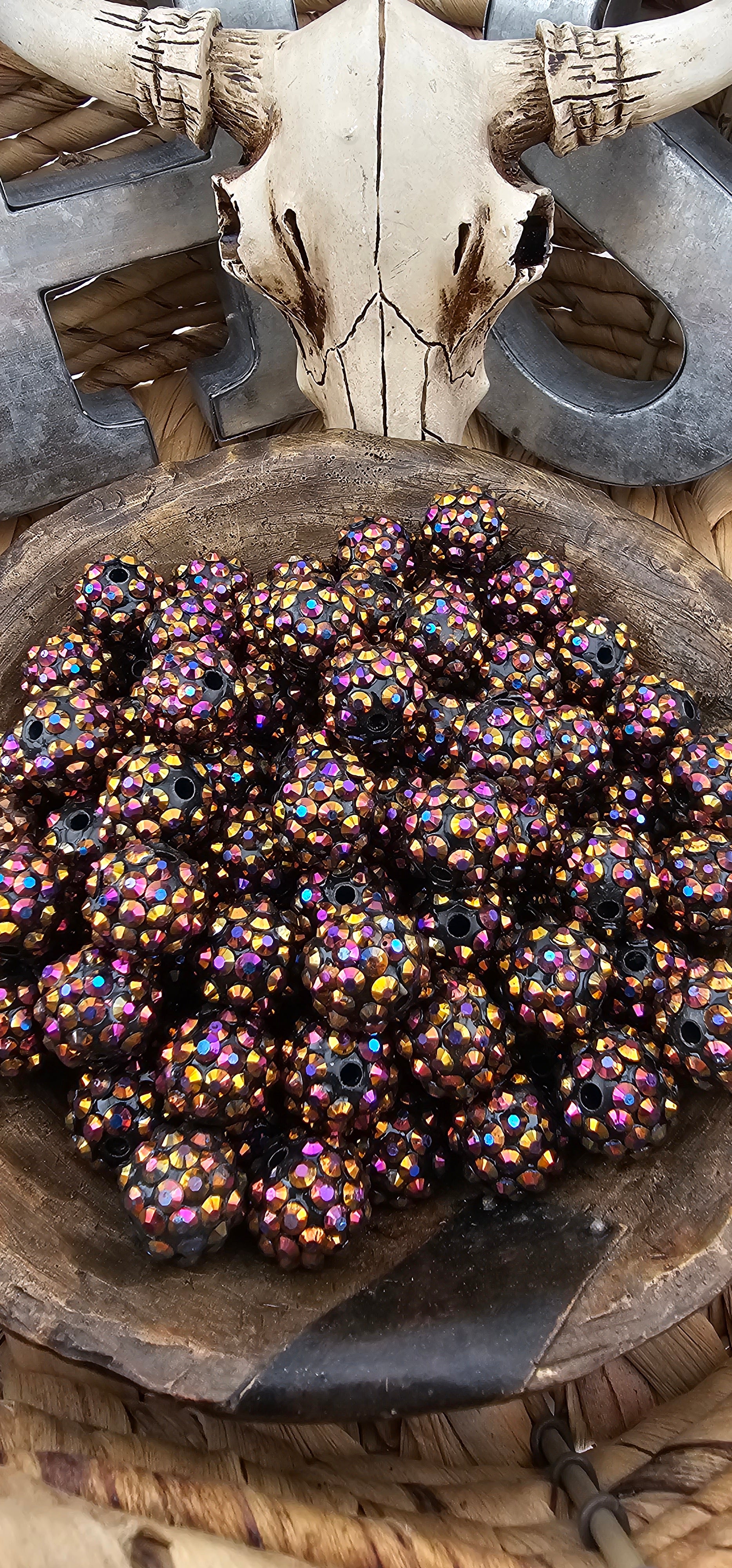 14mm Rhinestone Acrylic