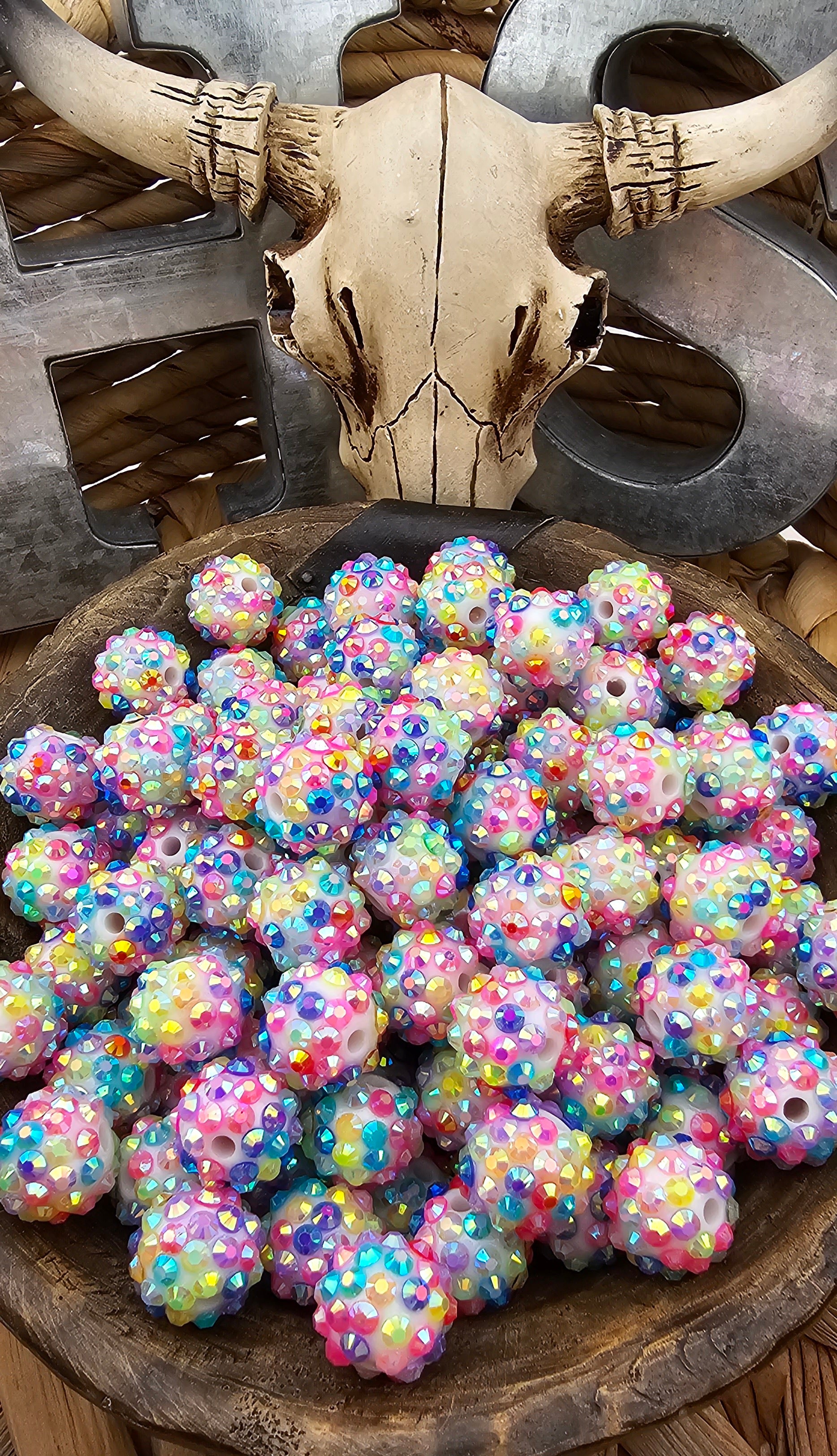 14mm Rhinestone Acrylic