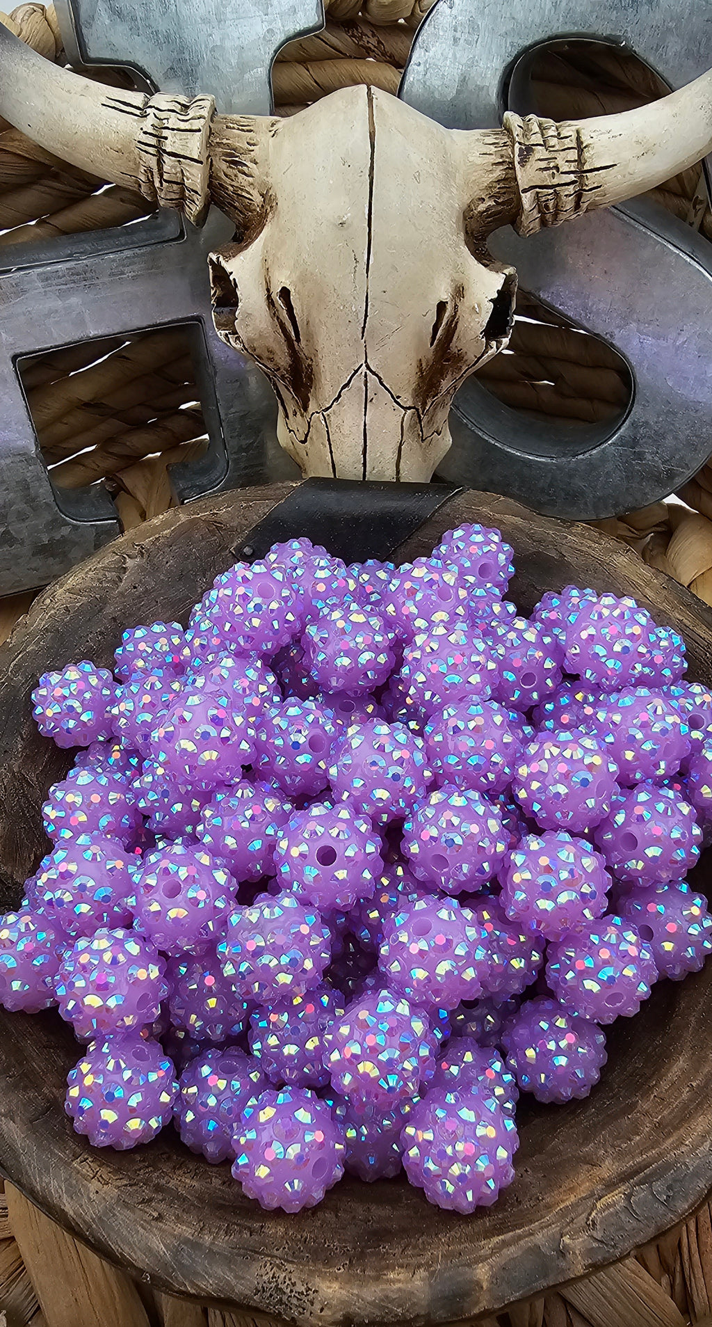 14mm Rhinestone Acrylic