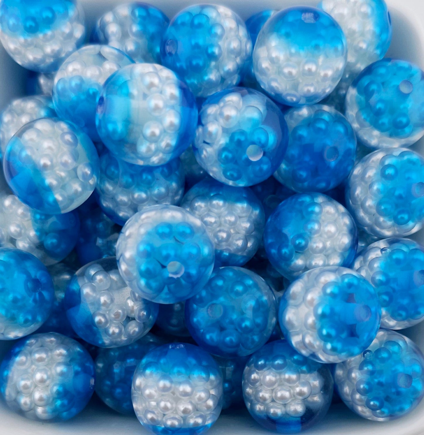 Bubble Beads 16mm Acrylic