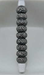 Resin Rhinestone Spacers 12mm