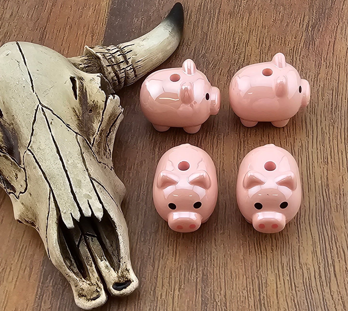 Piggy Bank Acrylic Focal