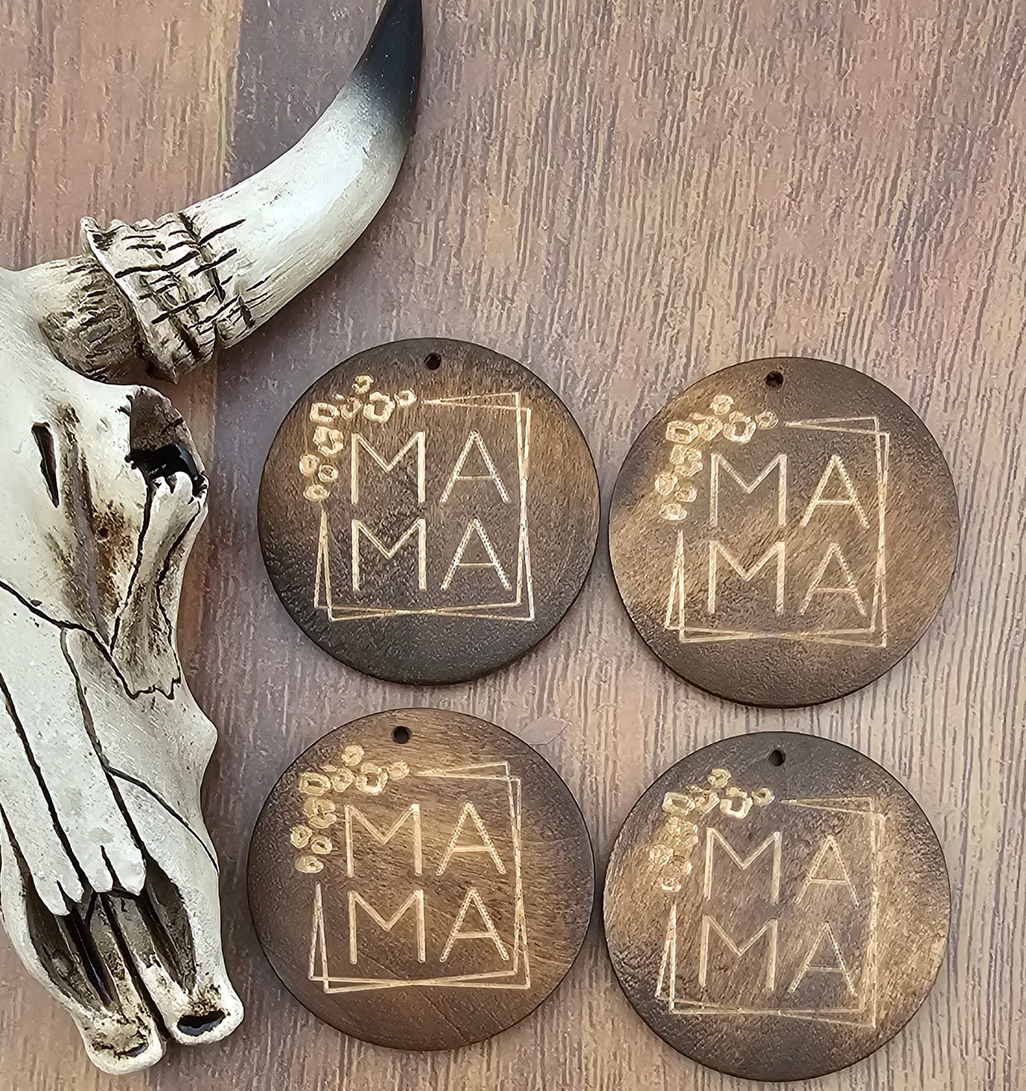 Mama Keychain Charm