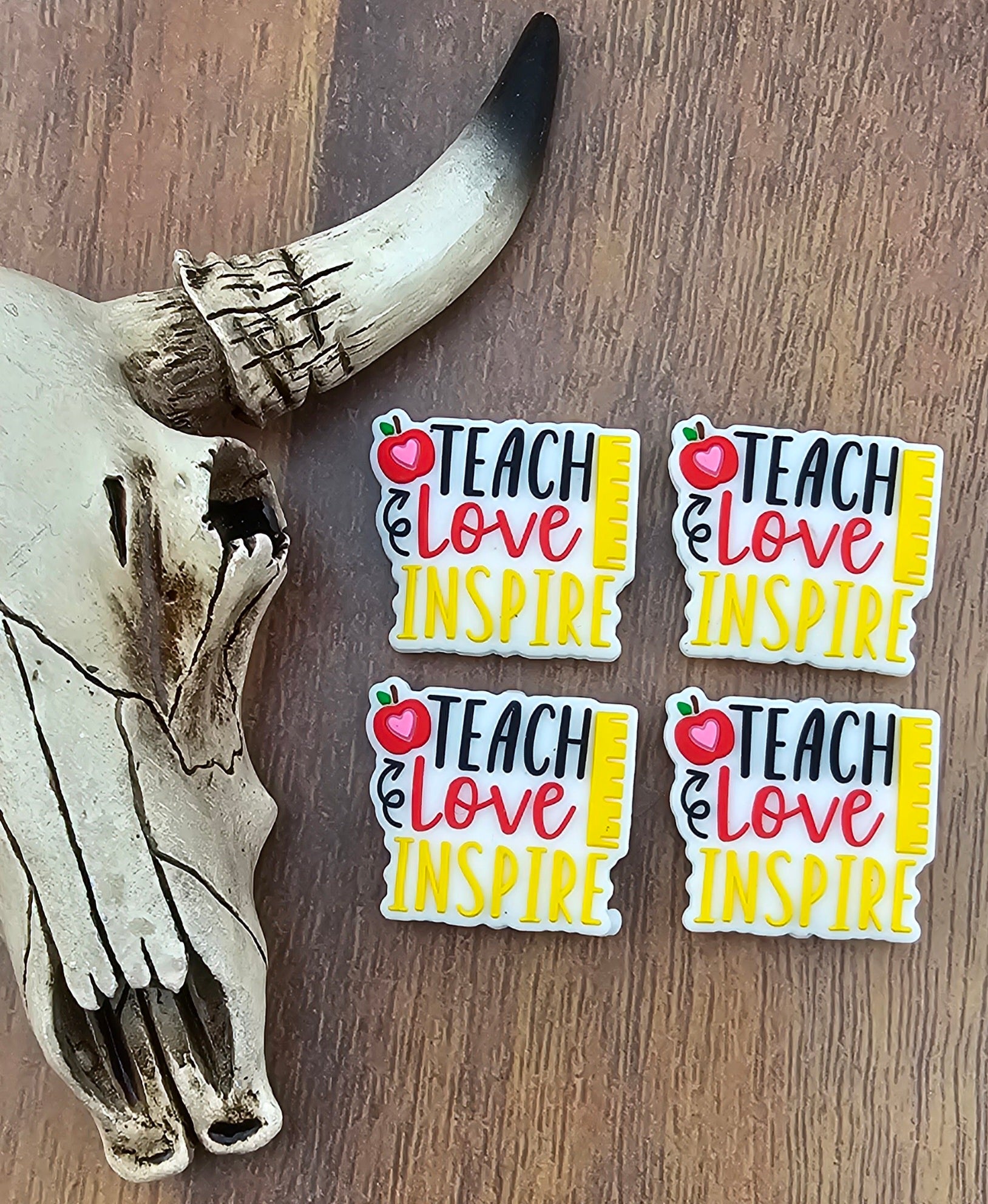 Teach Love Inspire Ruler Focal