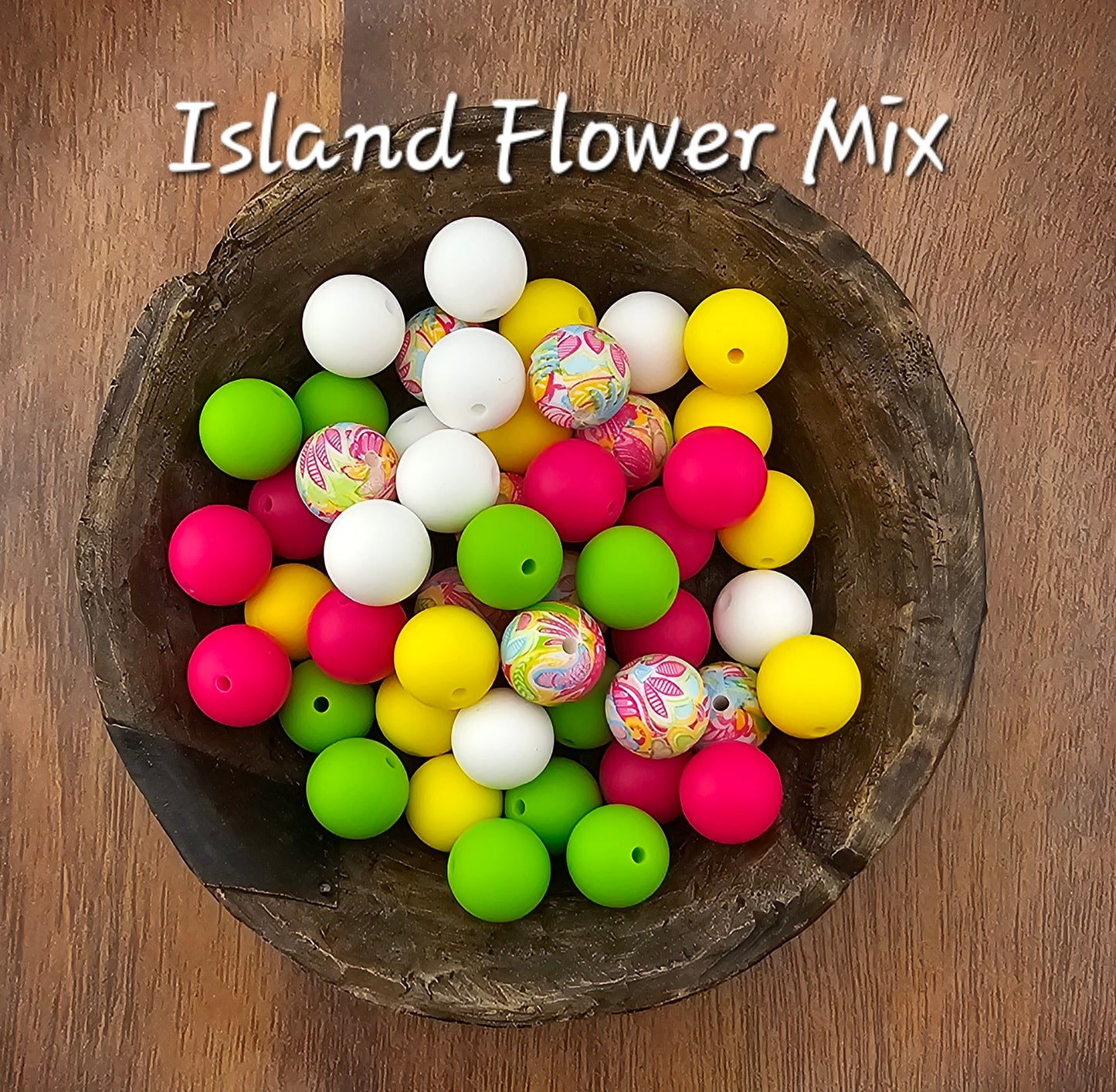 Island Flowers Mix (50 pcs)