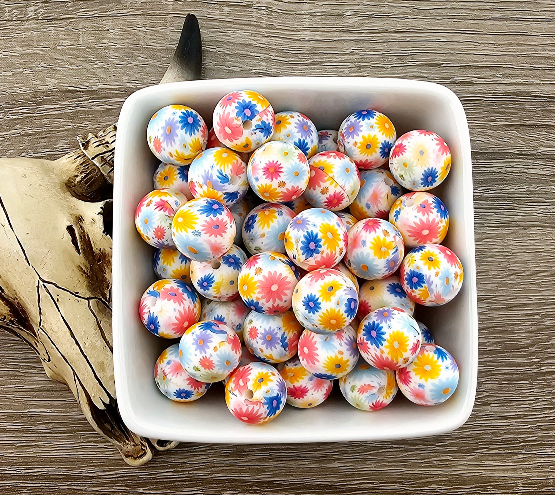 Colorful Daisy's Print