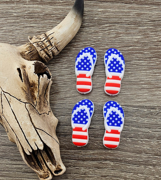 Patriotic Flip Flop Focal