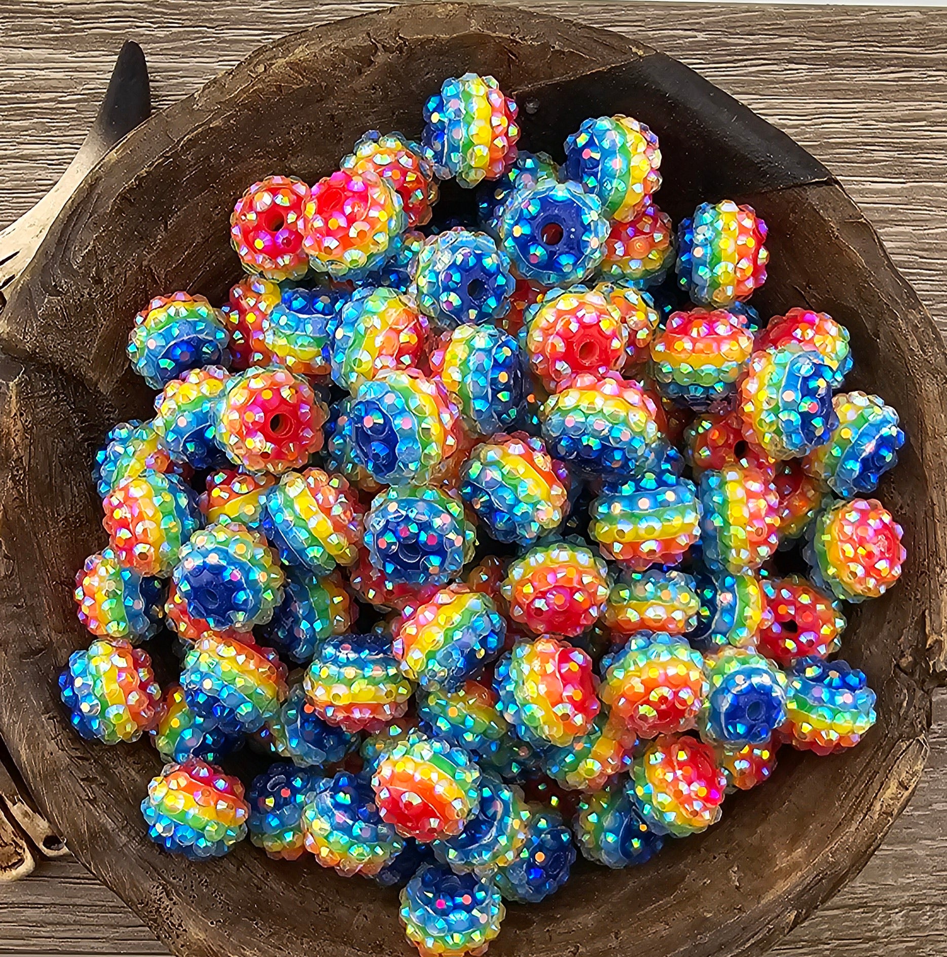 14mm Rhinestone Acrylic
