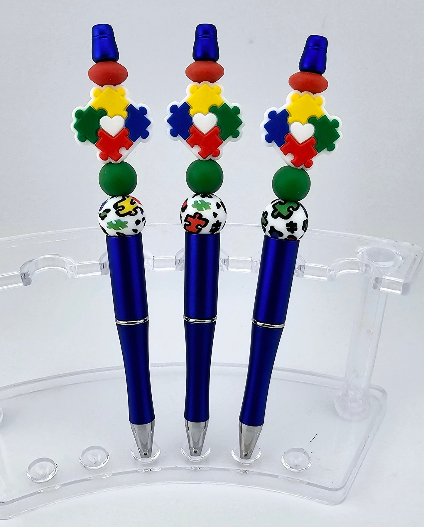 Pre-Made Autism Puzzle Pen