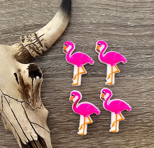 Bright Pink Flamingo Focal