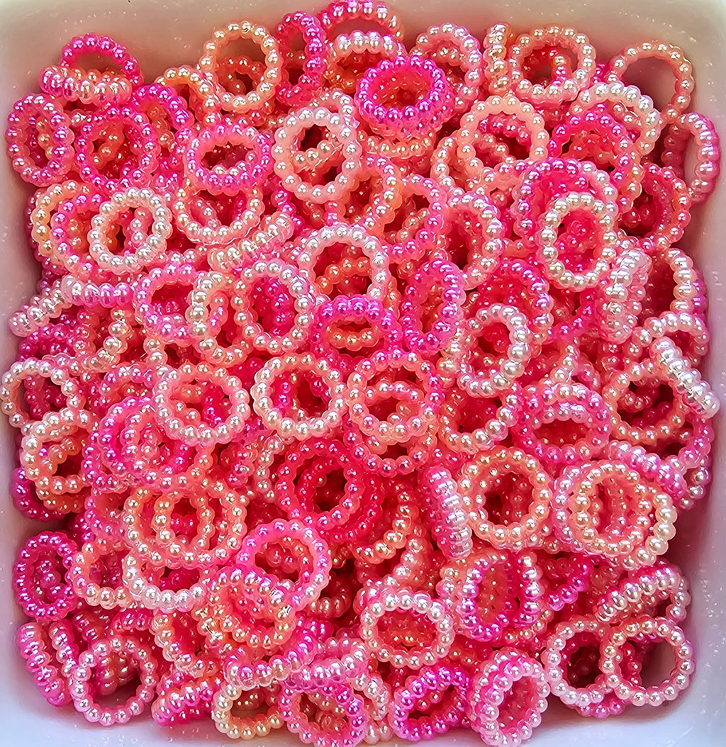 Pearl Ombrè Spacers 10mm 10ct (Large Hole)