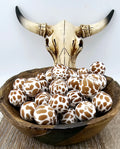 P132 Brown Cow 19mm Print