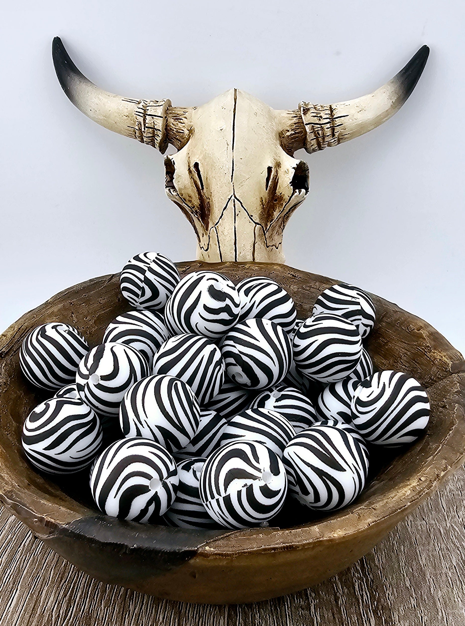 P17 Zebra 19mm Printed