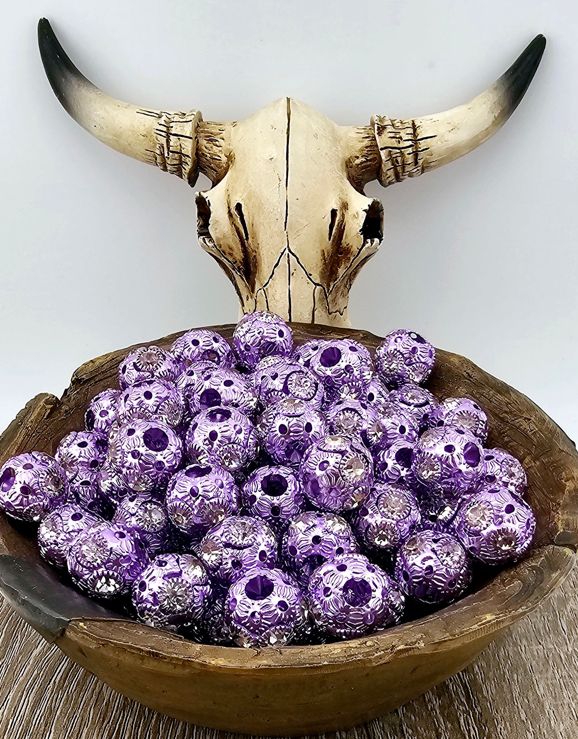 Lavender 16mm Metal Rhinestone