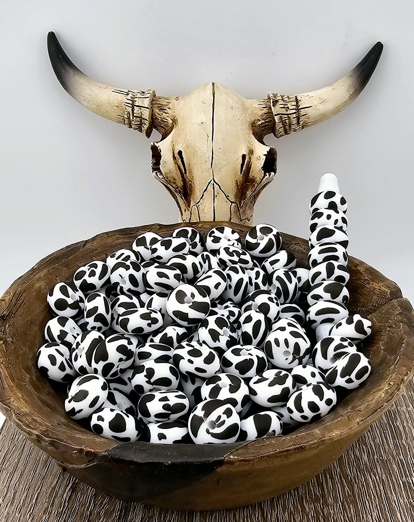 Cow 14mm Abacus Print