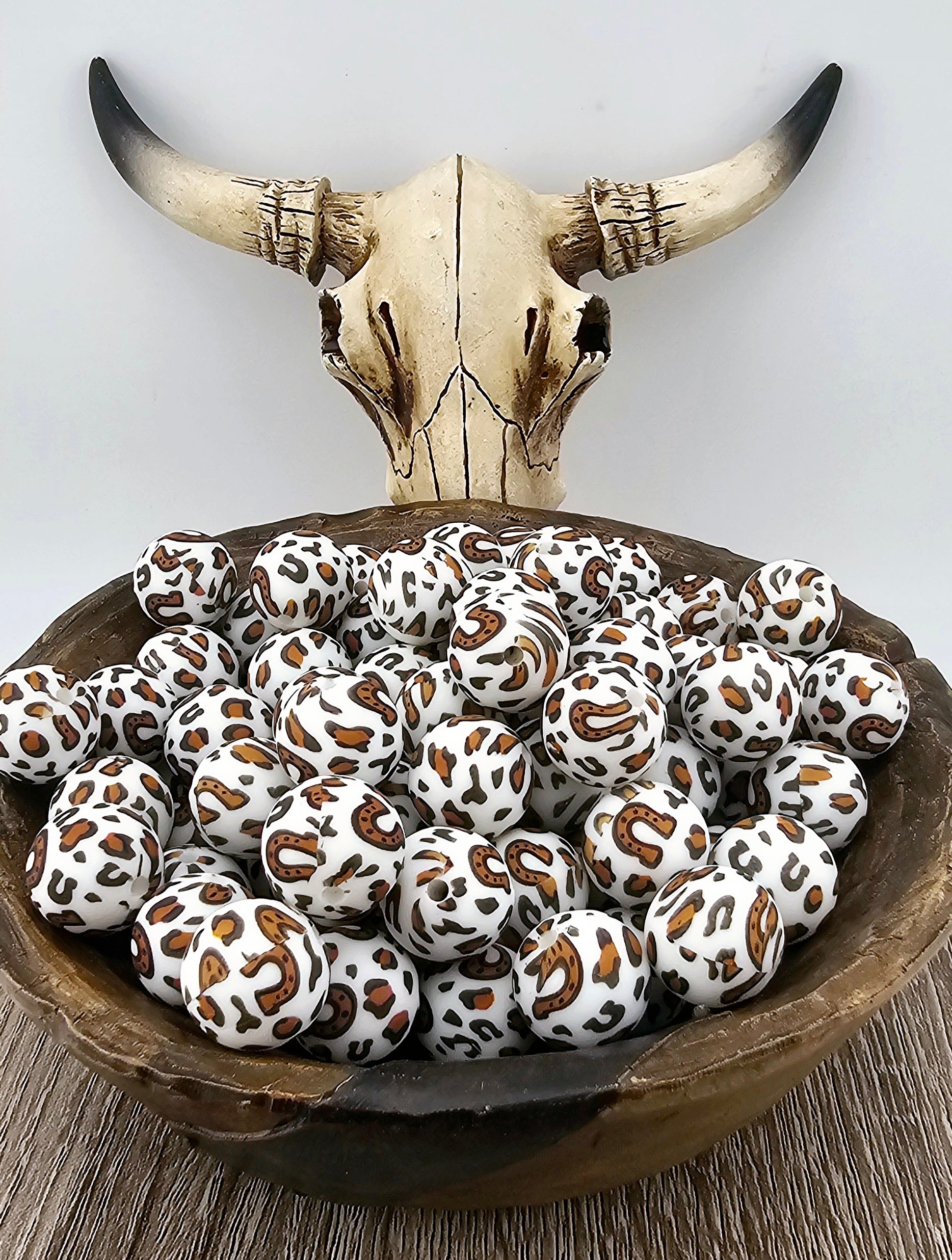 Leopard Horseshoe Print