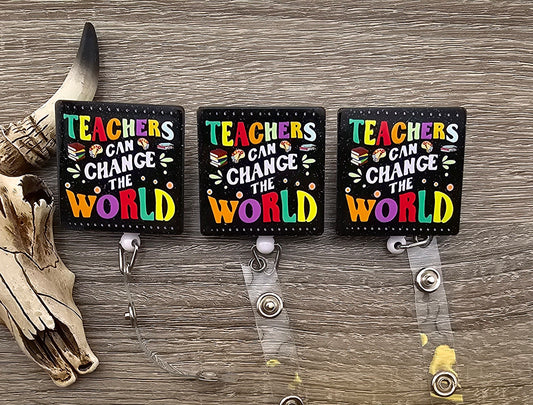 Badge Reel Teachers Can Change the World