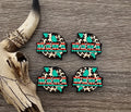 Turquoise Lightening Mama Focal