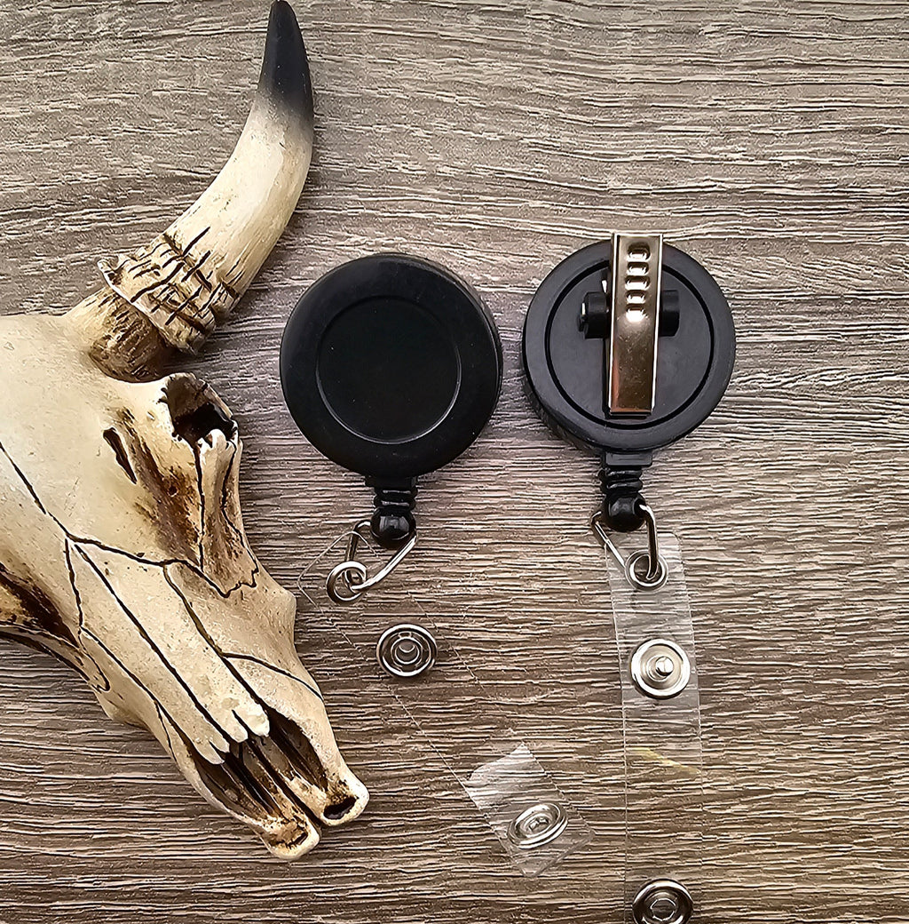 360 Badge Reel Alligator Clip
