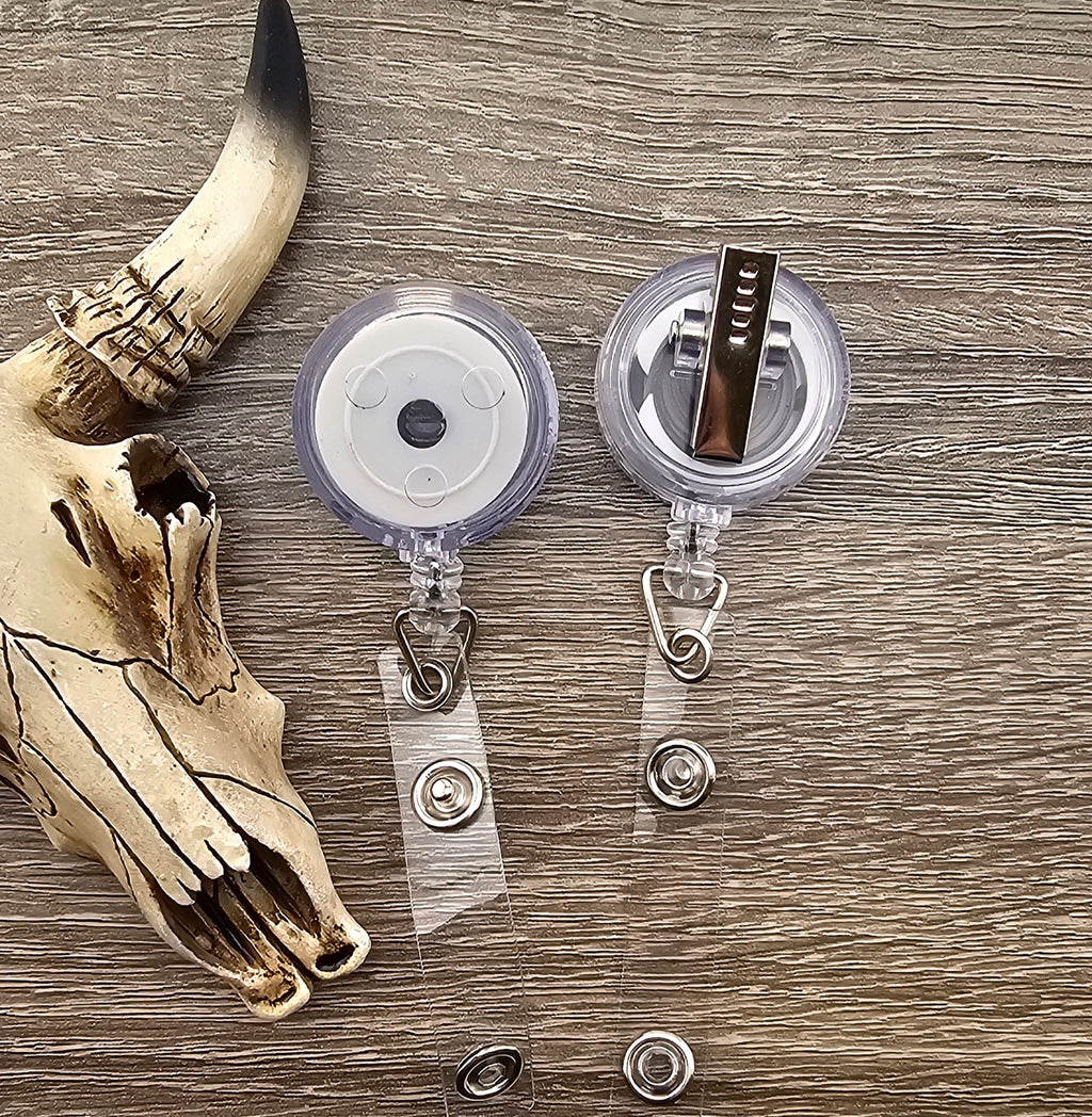 360 Badge Reel Alligator Clip