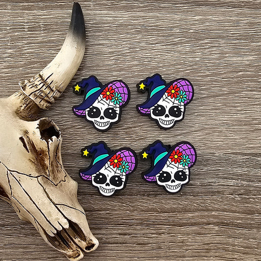 Witches Sugar Skull Focal