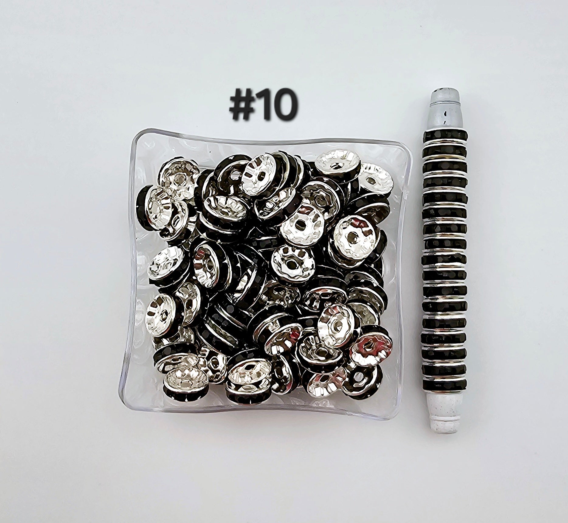 10mm Spacers 25 count AS IS read description